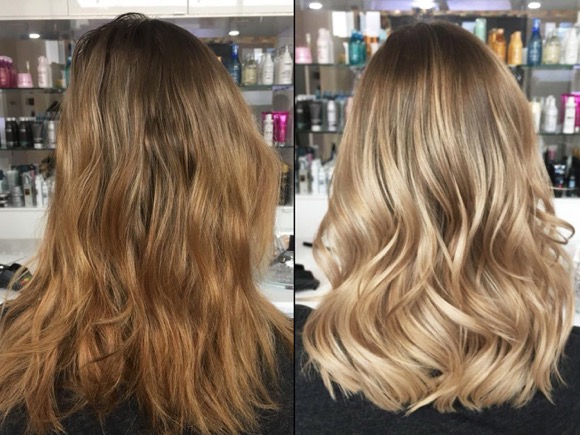 Balayage Blond Frisuren