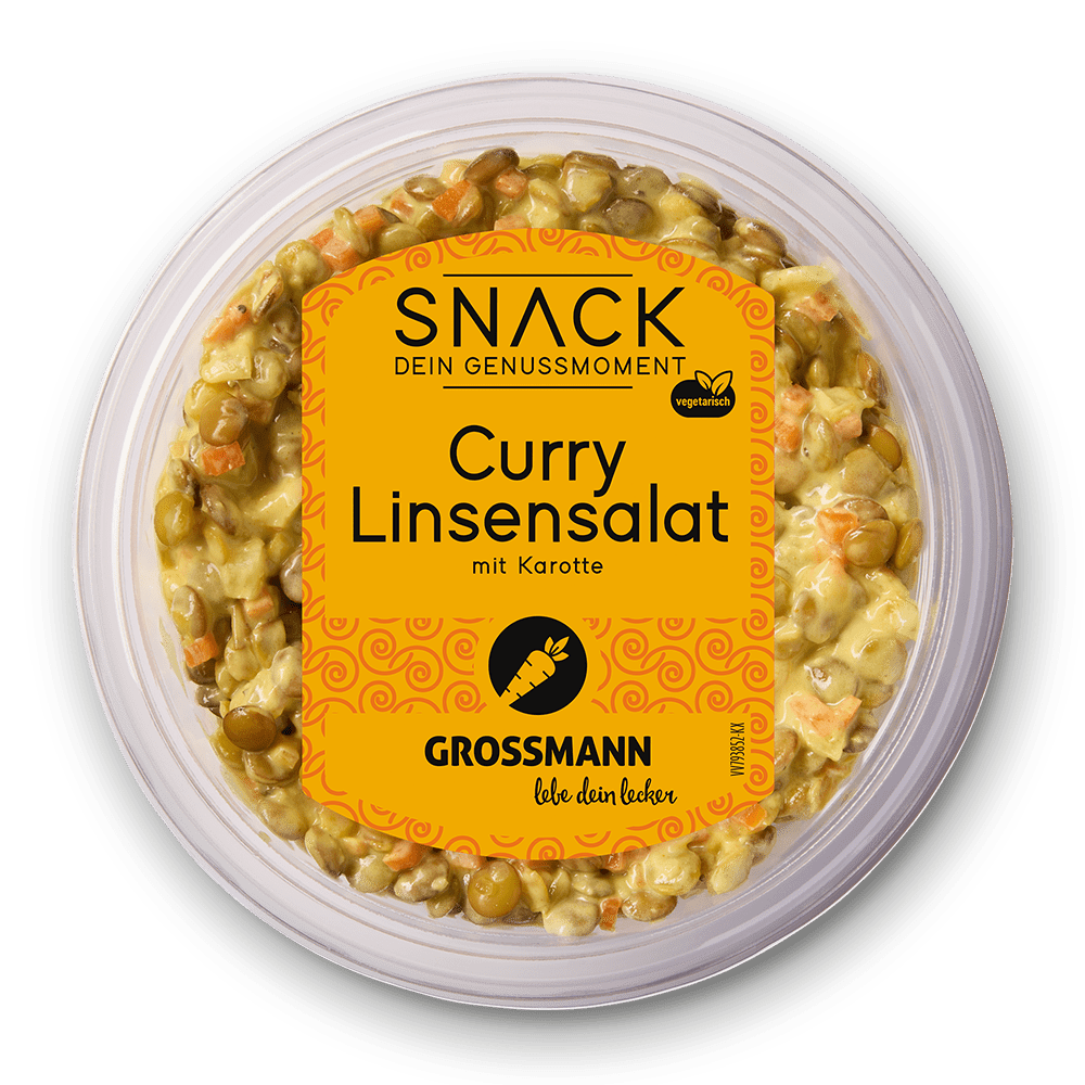 Curry-Linsensalat