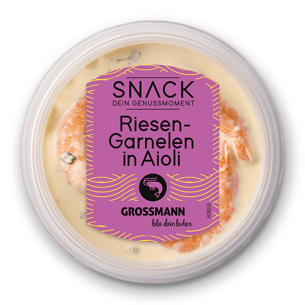 Riesengarnelen in Aioli