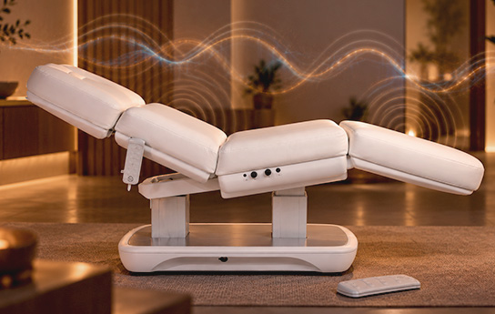 Vibroakustische Behandlungsliegen (IONTO-Soundmotion)