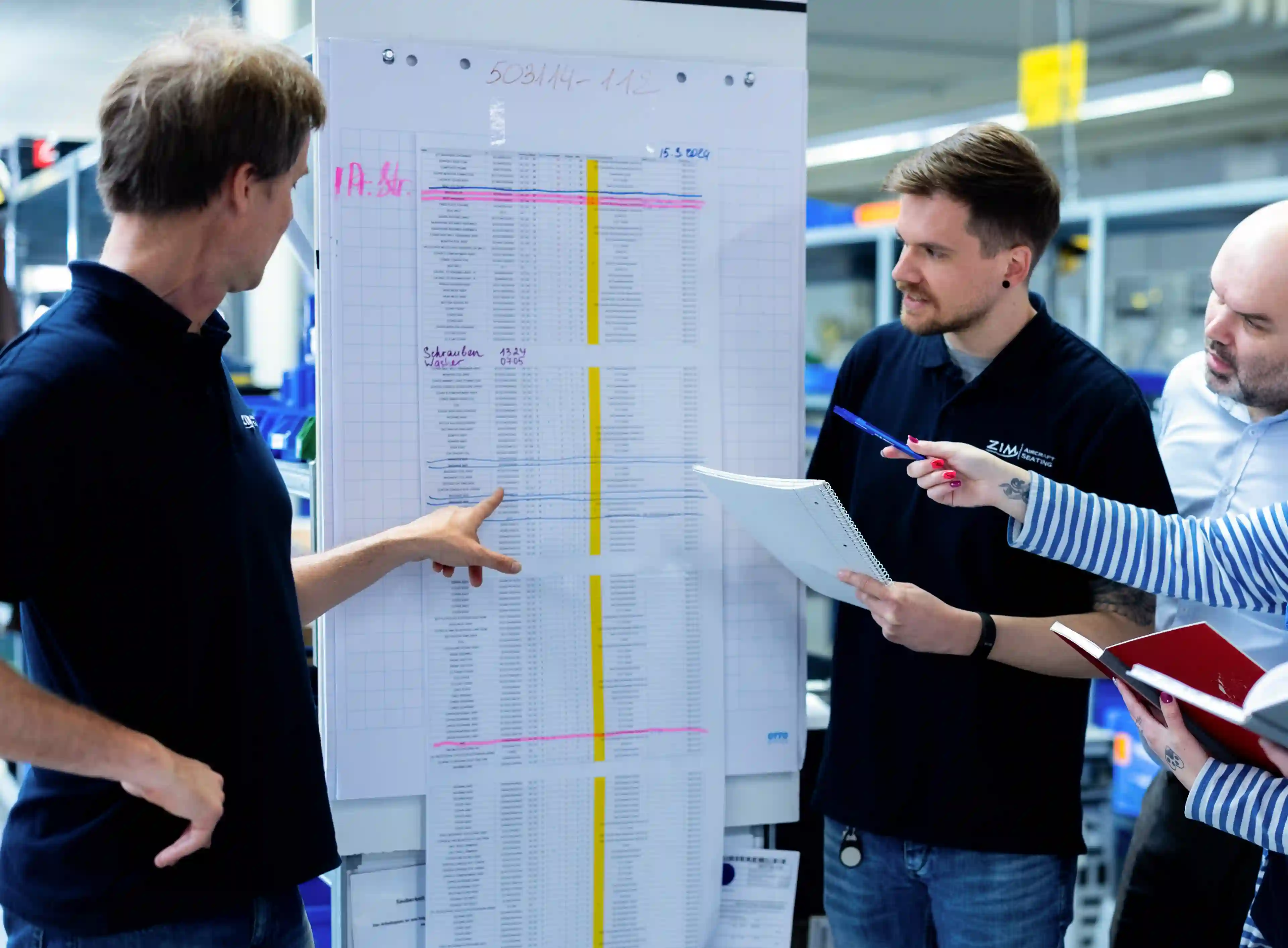 Produktionsplanung in der Werksumgebung