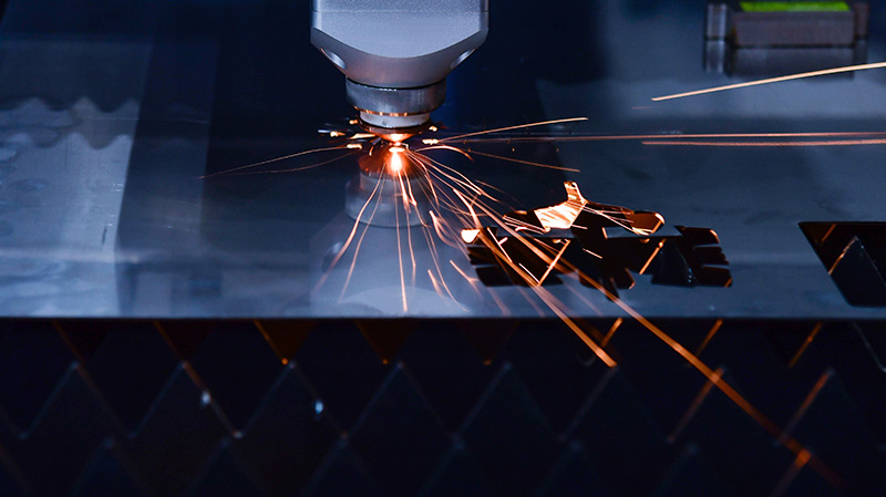 Industrielles Laserschneiden