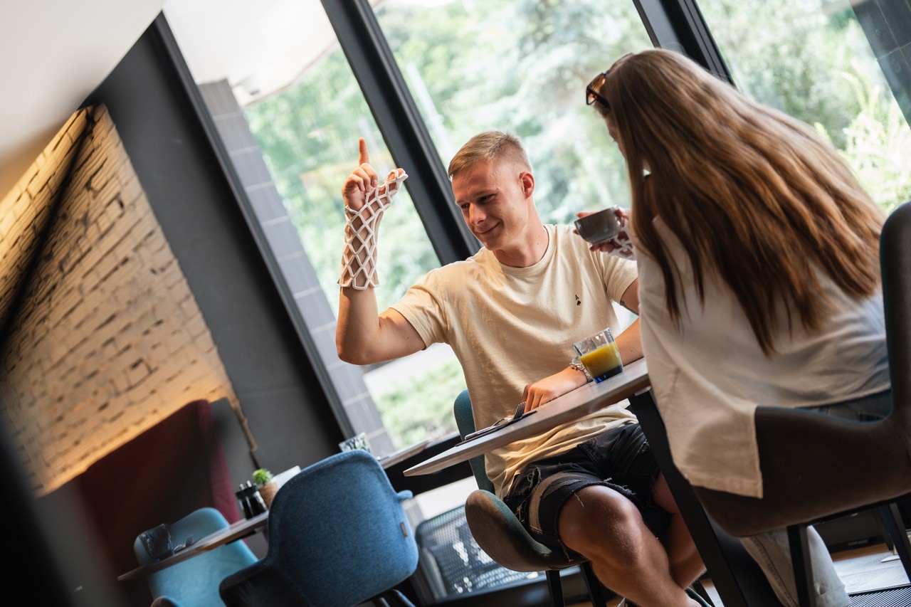Alltag mit OPENCAST: Café