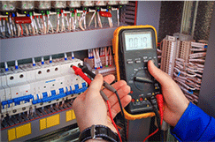 Ausgeführte Elektroinstallation