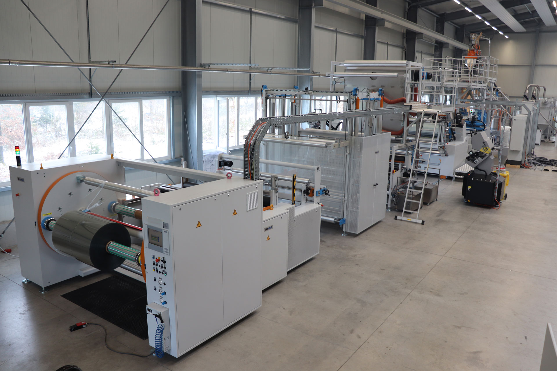 PET-Sheet-Extrusionslinie