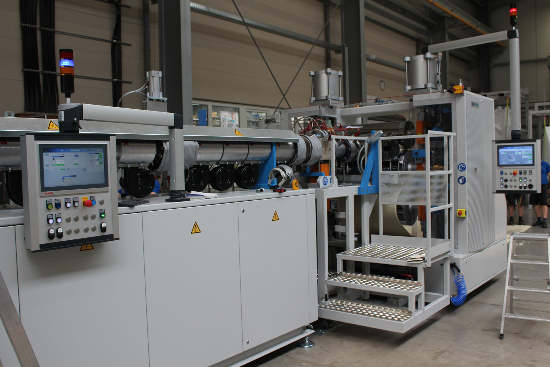 Extrusionslinie mit diamat Anlagensteuerung