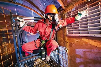 Arbeit in beengter Baulage (Confined Space)