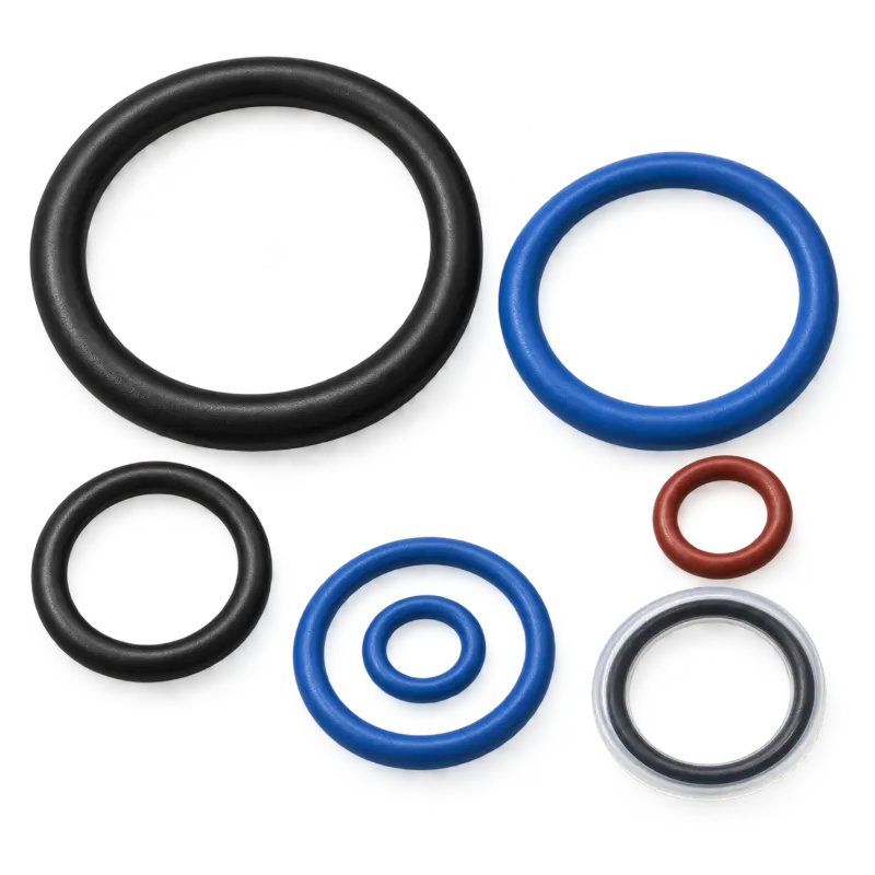 O-Ringe in neun Werkstoffgruppen