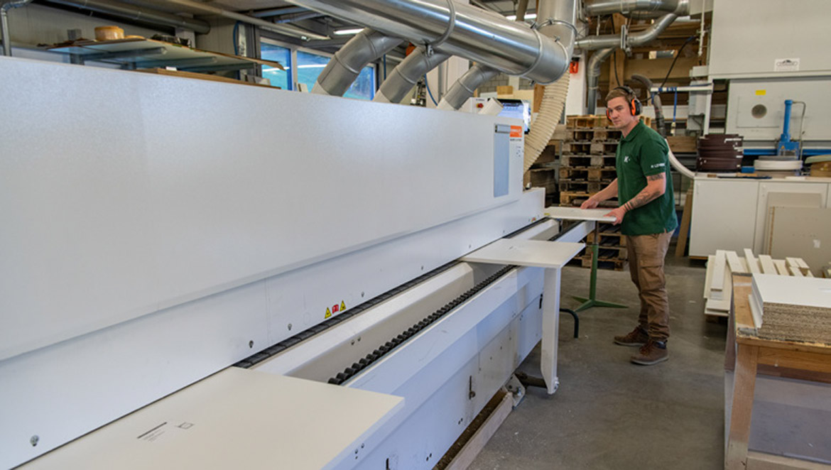 CNC-Maschinenpark der Schreinerei