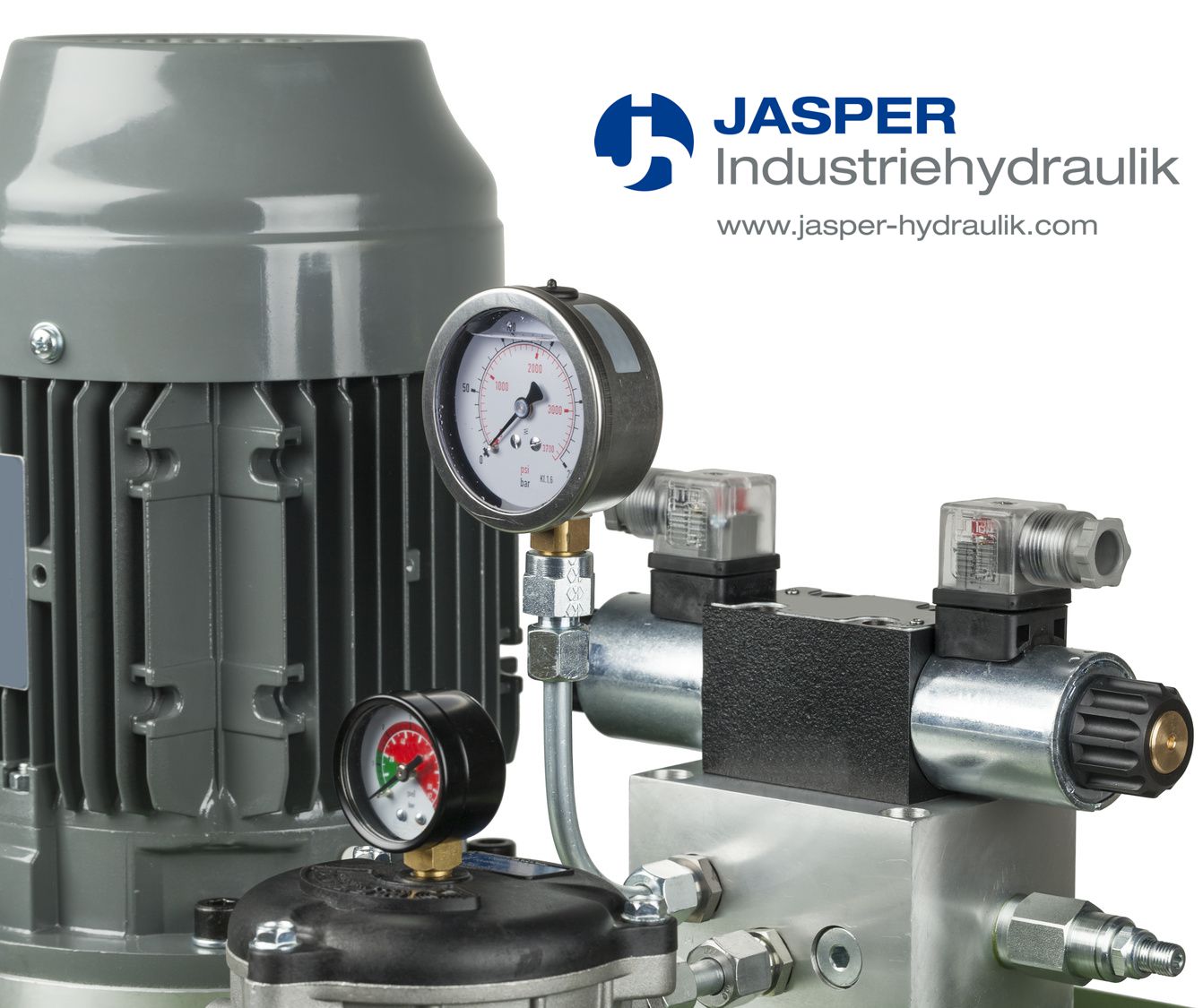 Hydraulikaggregat aus eigener Fertigung