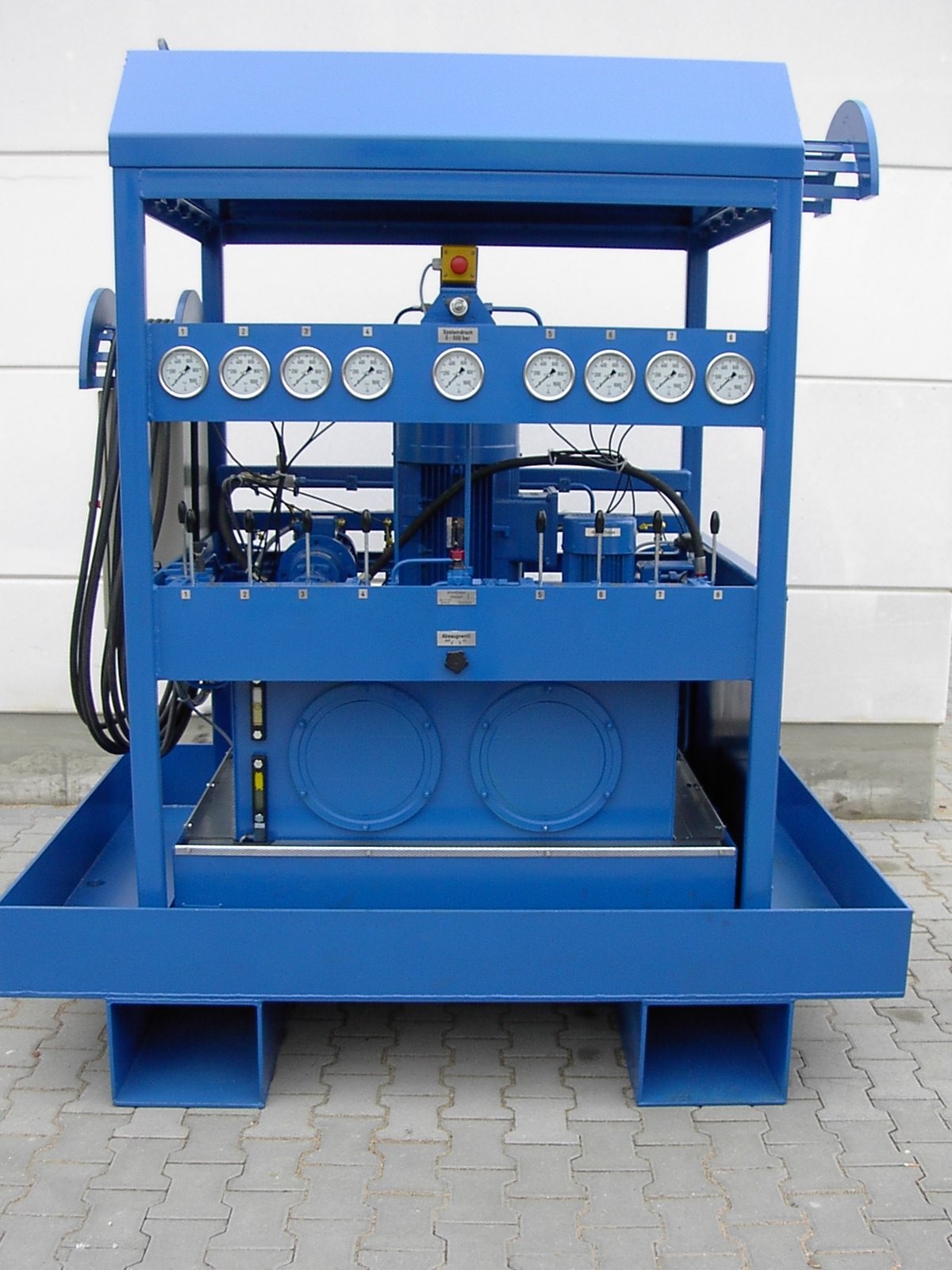 Großes Hydraulikaggregat
