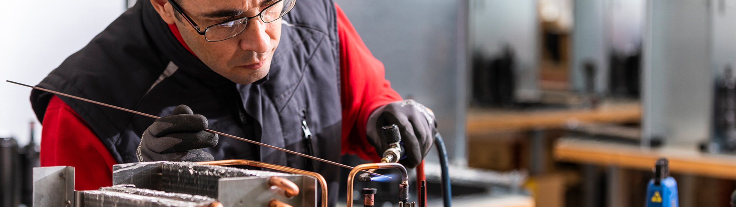 Reparatur in der Produktion
