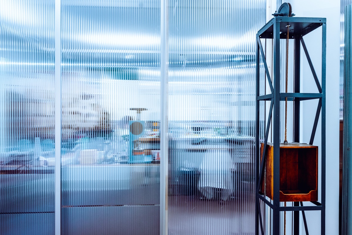 Uhrenwerkstatt im Atelier MDM