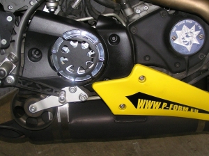 Gefertigte Motorradteile