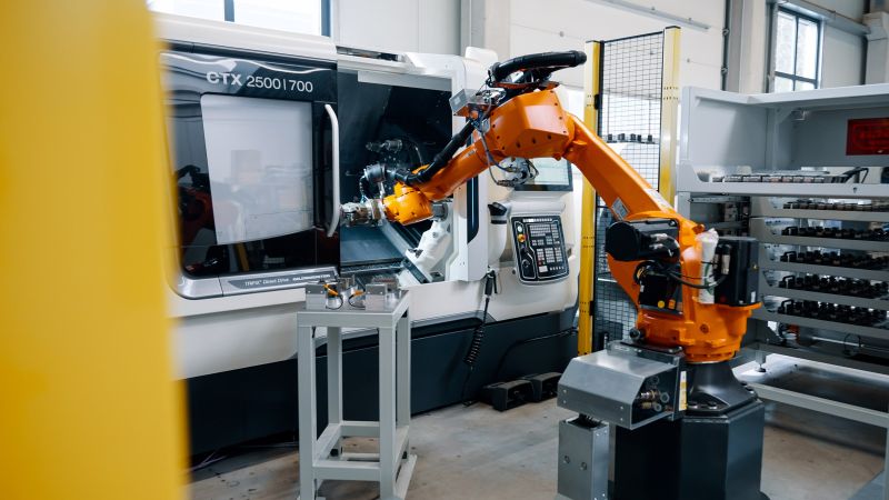 Automatisierungslösung DMG Kupplungen