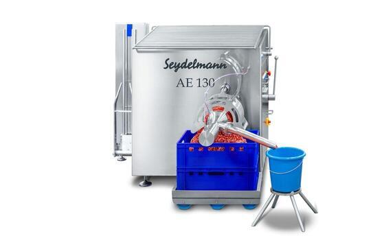 Automatenwolf AE 130 mit Schneidtrommel und hydraulischer Hebevorrichtung