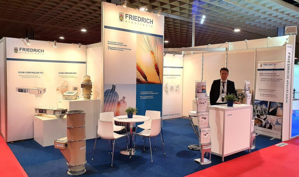 Messestand Victam 2022