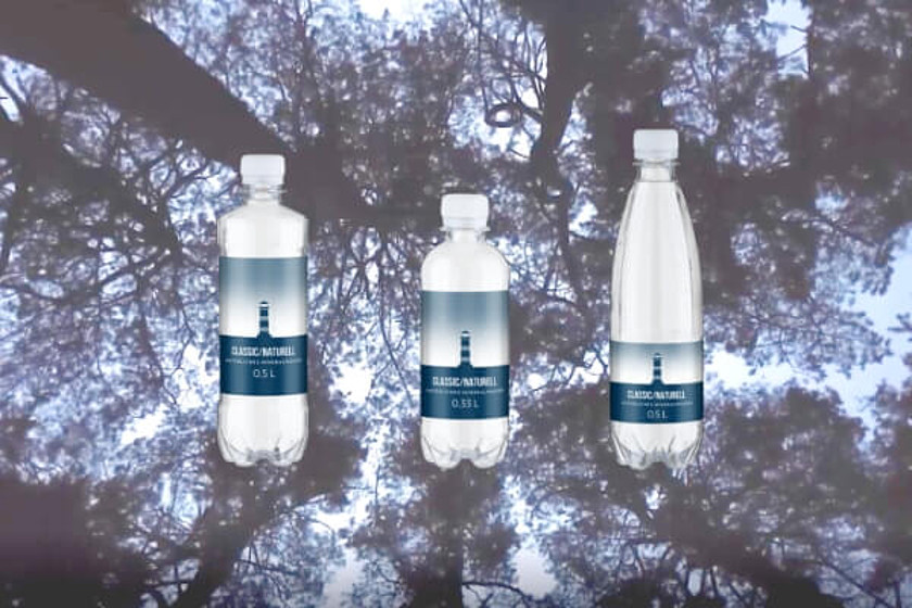 Private Water mit individuellem Etikett