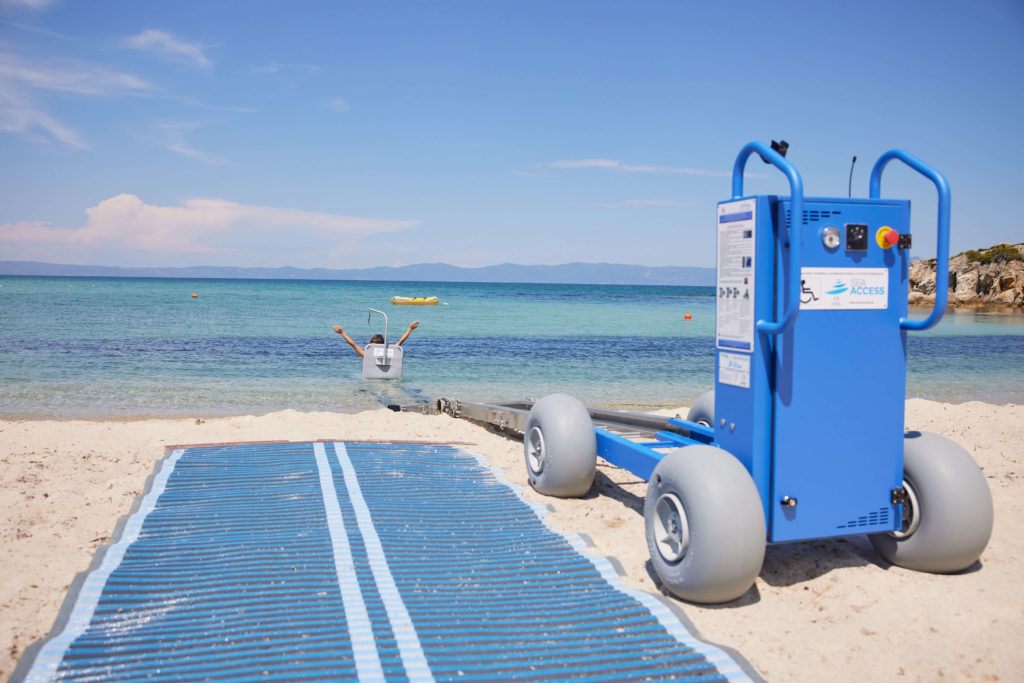 SeaAccess®-Zugangssystem am Strand