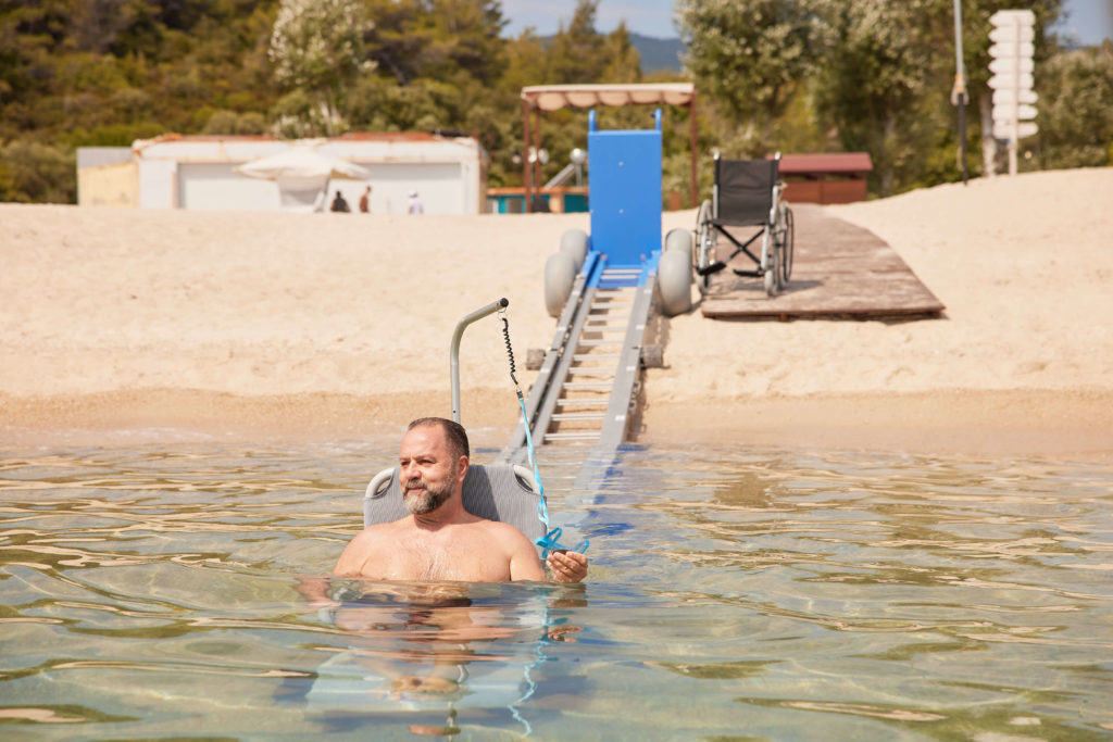Einstieg ins Meer über SeaAccess®