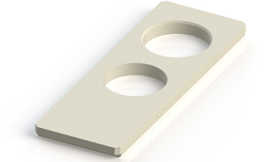 Spacers made of high-performance ceramics