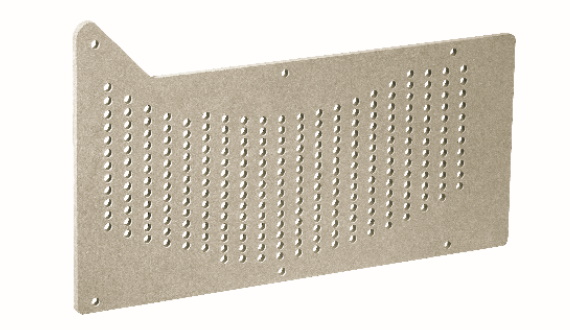Setting plates for glass manufacturing machines