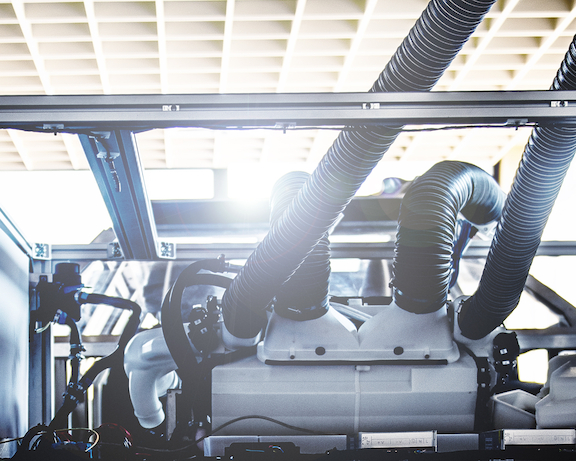 Klimatest an Automotive-Komponente