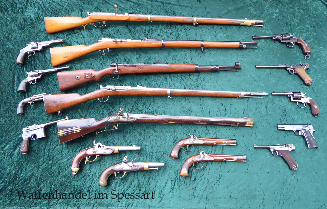 Sammlerwaffen (z. B. historische Militärwaffen)