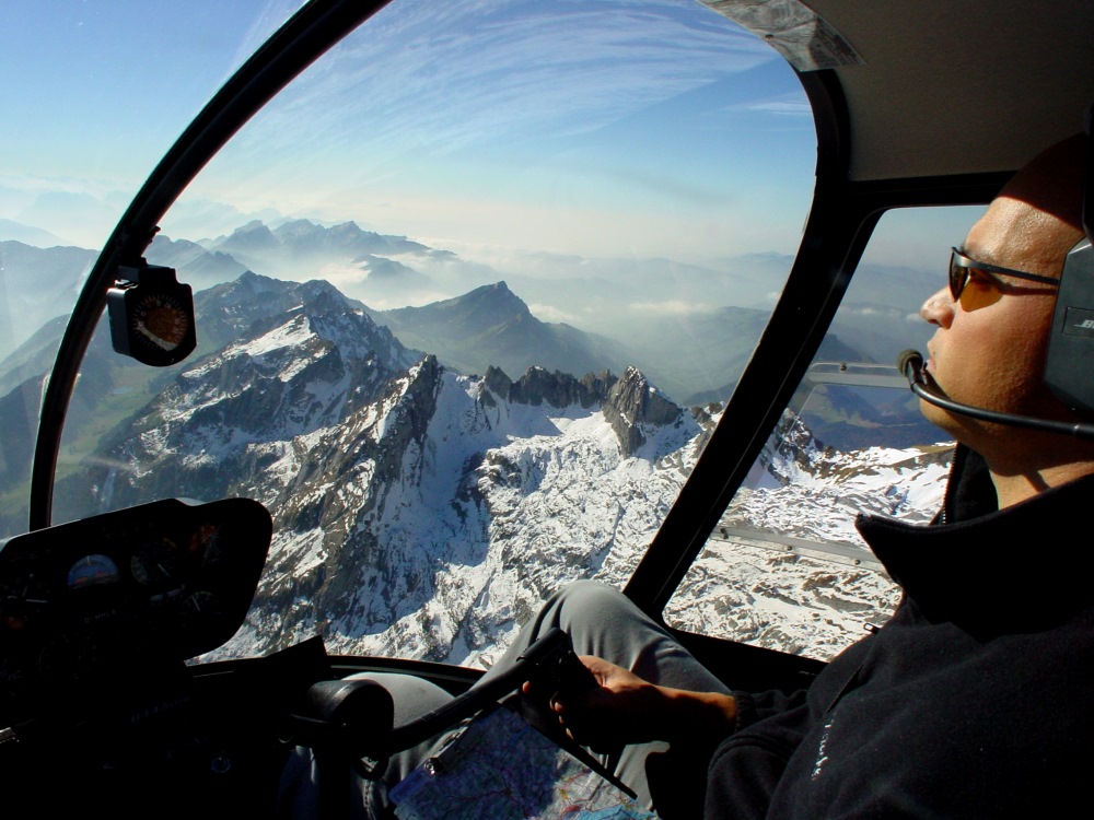 Gebirgsflug-Ausbildung in den Alpen