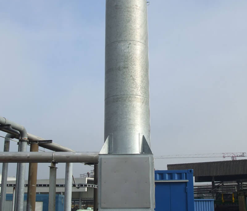 HTV-Brennkammeranlage Hünxe (1.315 kW)