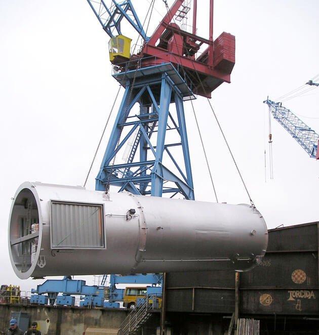 Klärgasfackel LTV Kläranlage Atakoy (4,2–14,9 MW)
