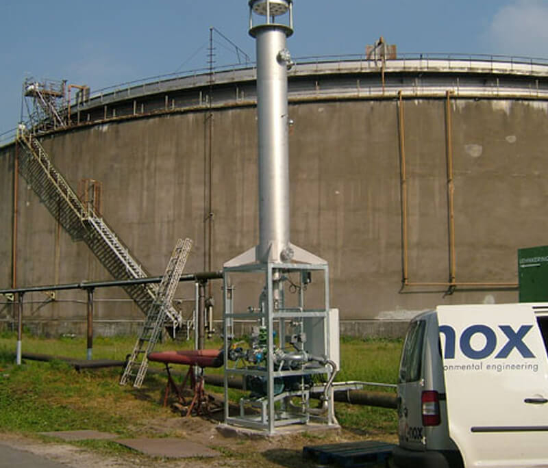 Hochtemperatur-Brennkammeranlage HTV Misburg (550 kW)