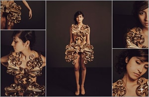 3D-gedrucktes Kleid