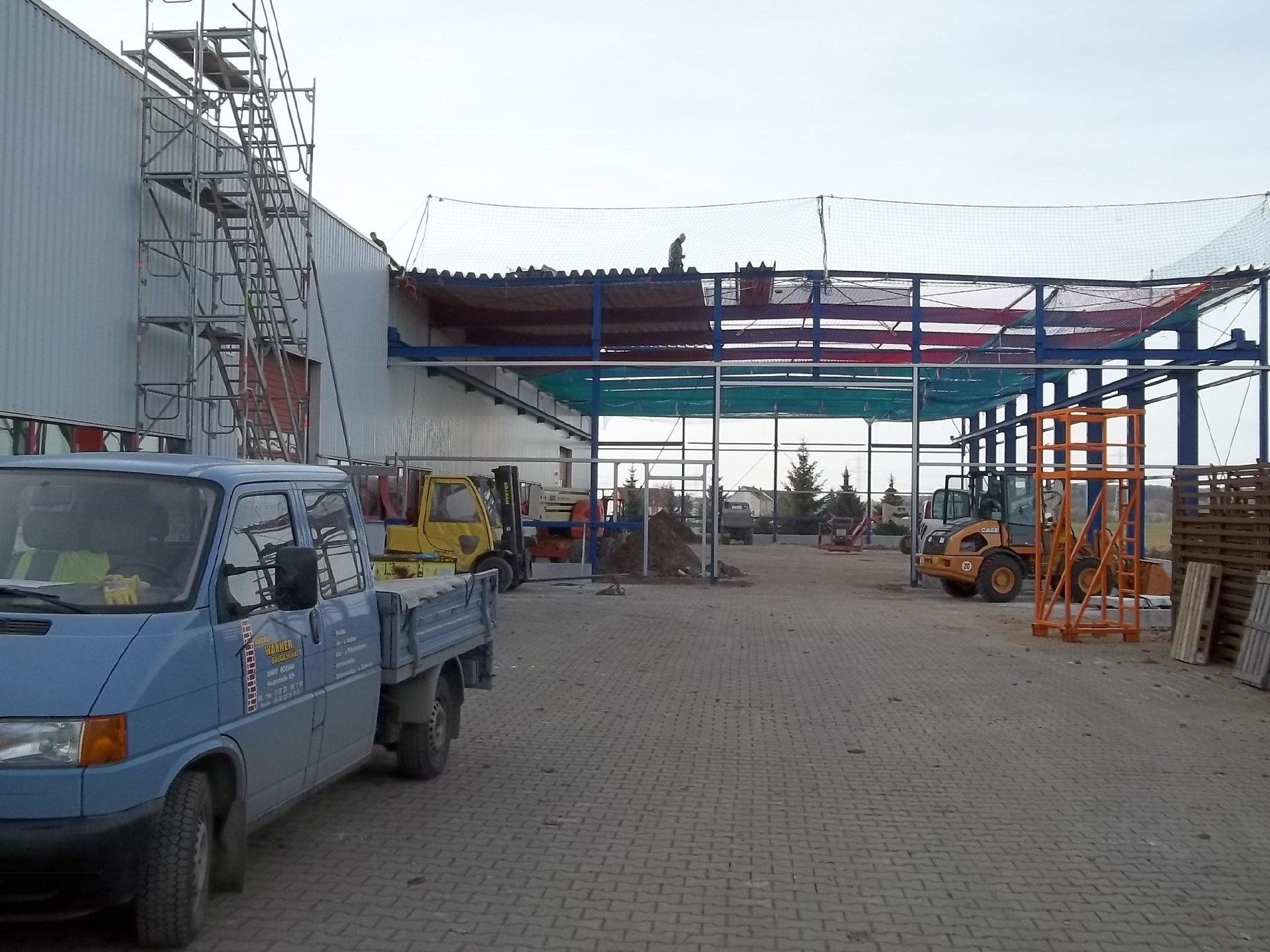 Bau der Halle 5 (2011)