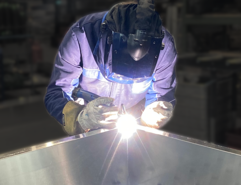 Aluminium welded assembly