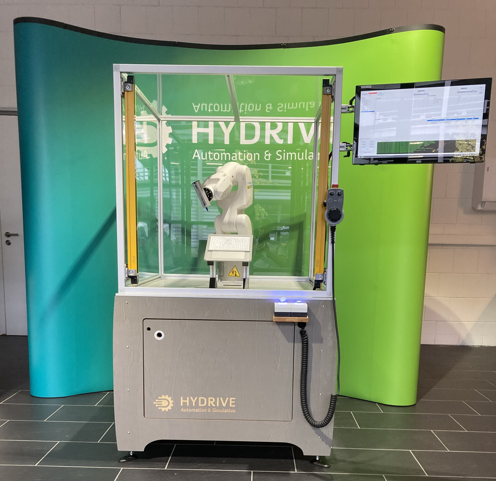 Demonstrator für Roboter-Navigationssystem
