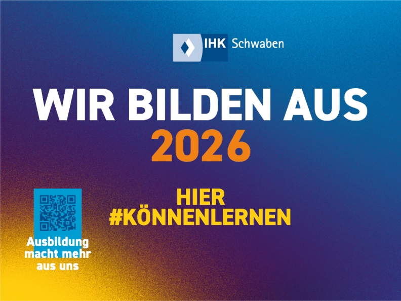 Wir bilden 2026 aus