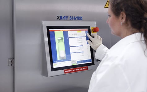 Bedienung des Touchscreen-Displays eines XRAY SHARK XD68