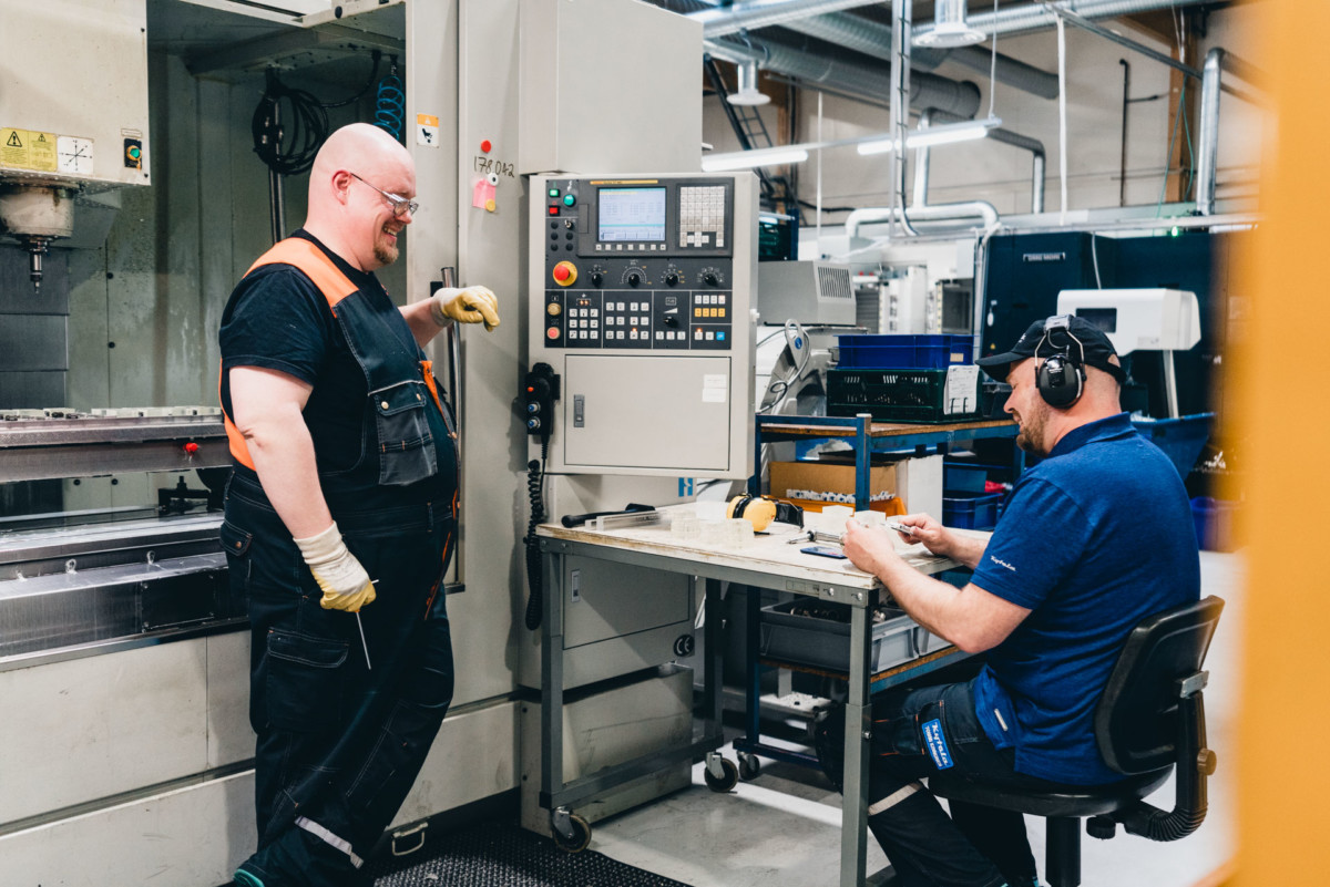 Maschinelle Bearbeitung in der Produktion