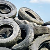 Scrap tyres