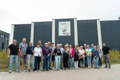 Werksbesuch der Donau-Zeitung in Lauingen