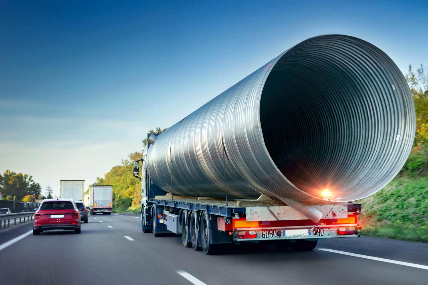 Vermessung für Schwertransporte