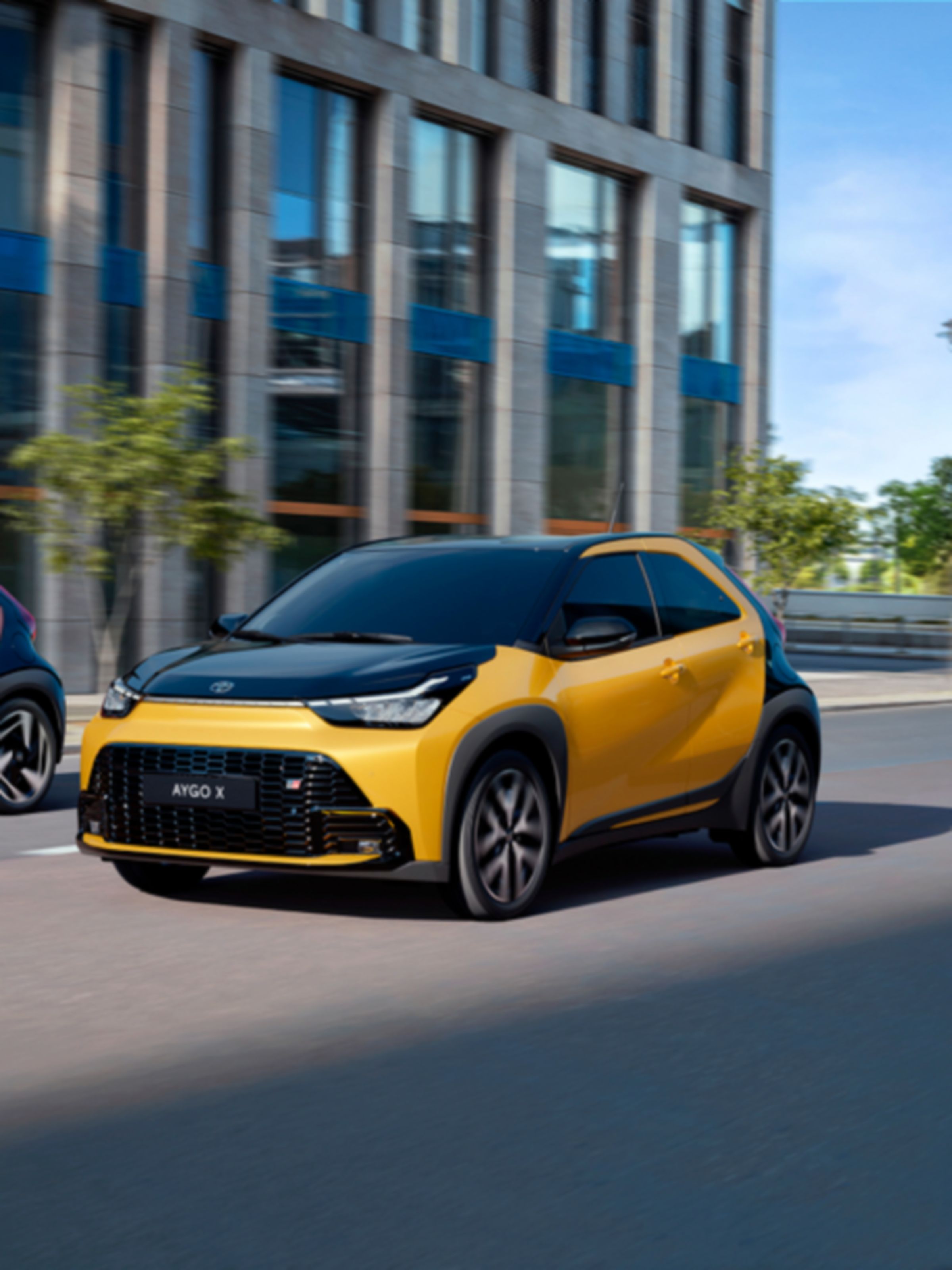 Toyota Aygo X im Stadtverkehr