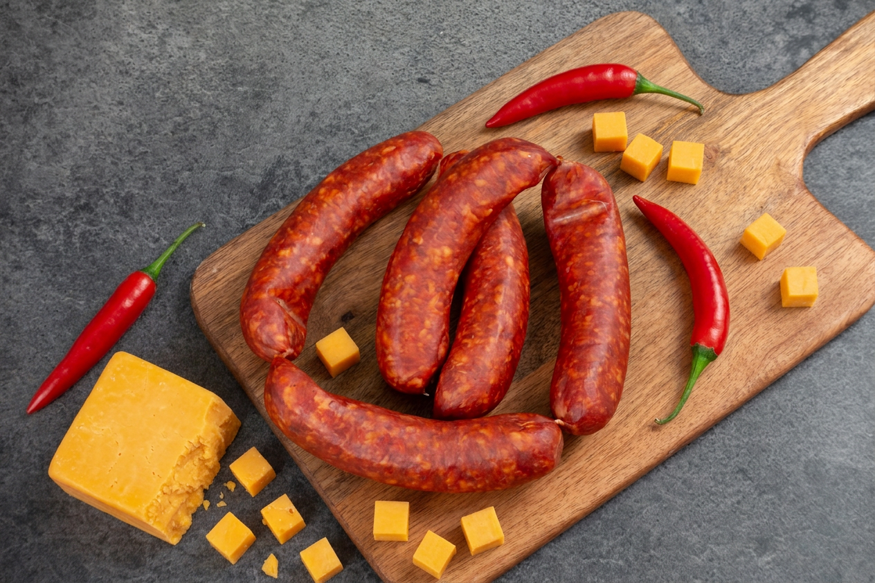 Chili-Cheddar-Knacker