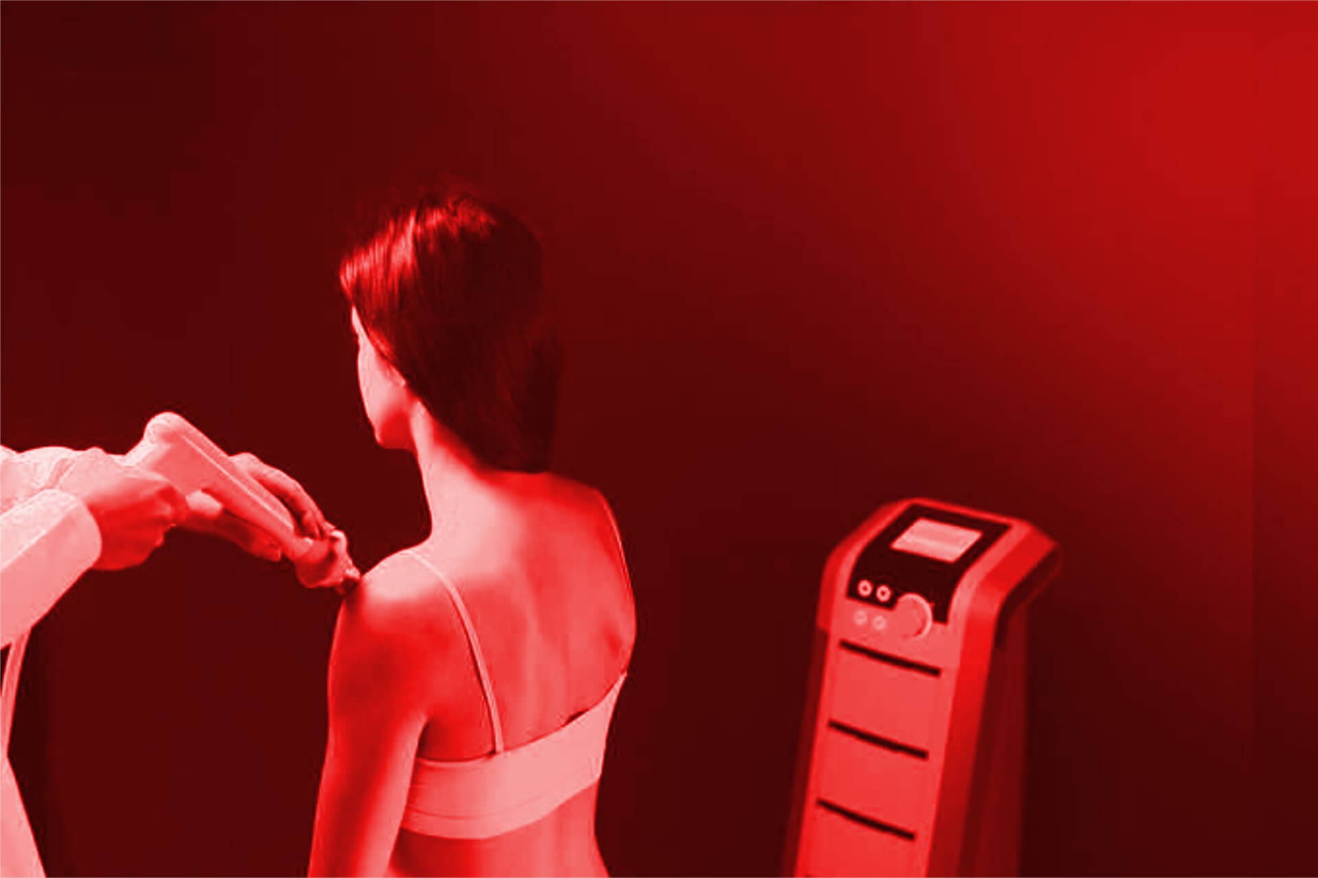 Shock wave therapy device
