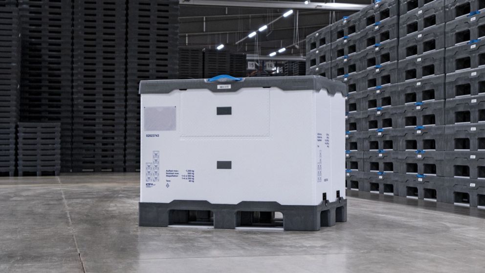 KTP Eurostack – faltbarer Mehrwegbehälter