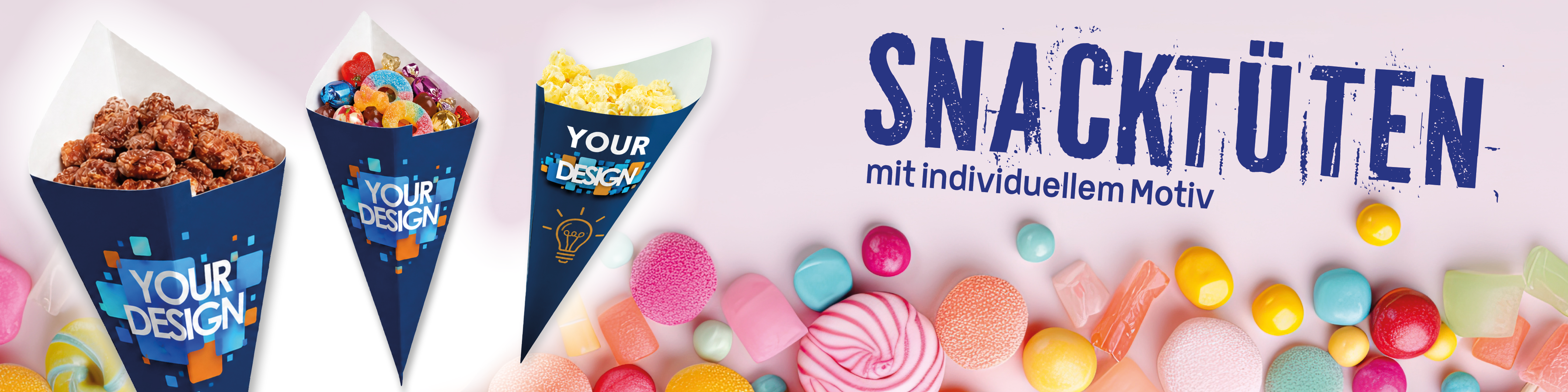 Spitztüten aus dem Lagersortiment