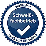 Schweißfachbetrieb nach EN 1090