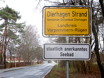 Ortsteile von Dierhagen