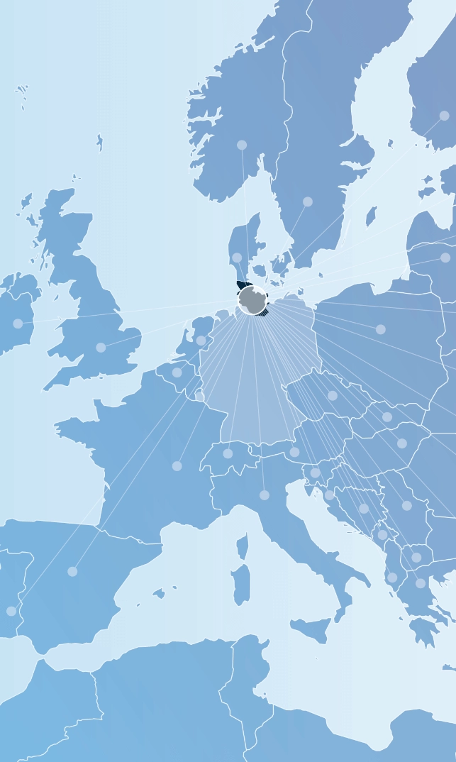 Europaweites Transportnetz